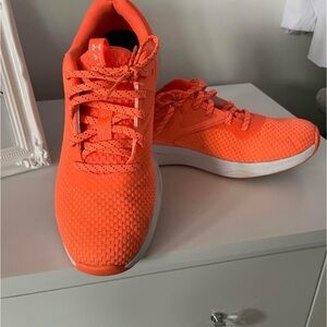 Under Armour Bright Orange Sneakers